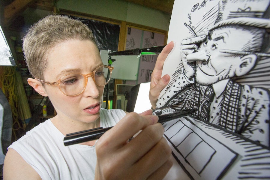 Mary Reid Kelley, 2016 MacArthur Fellow.
