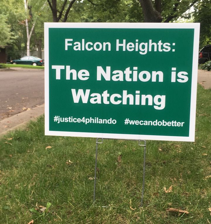 Lawn Sign in Falcon Heights, MN