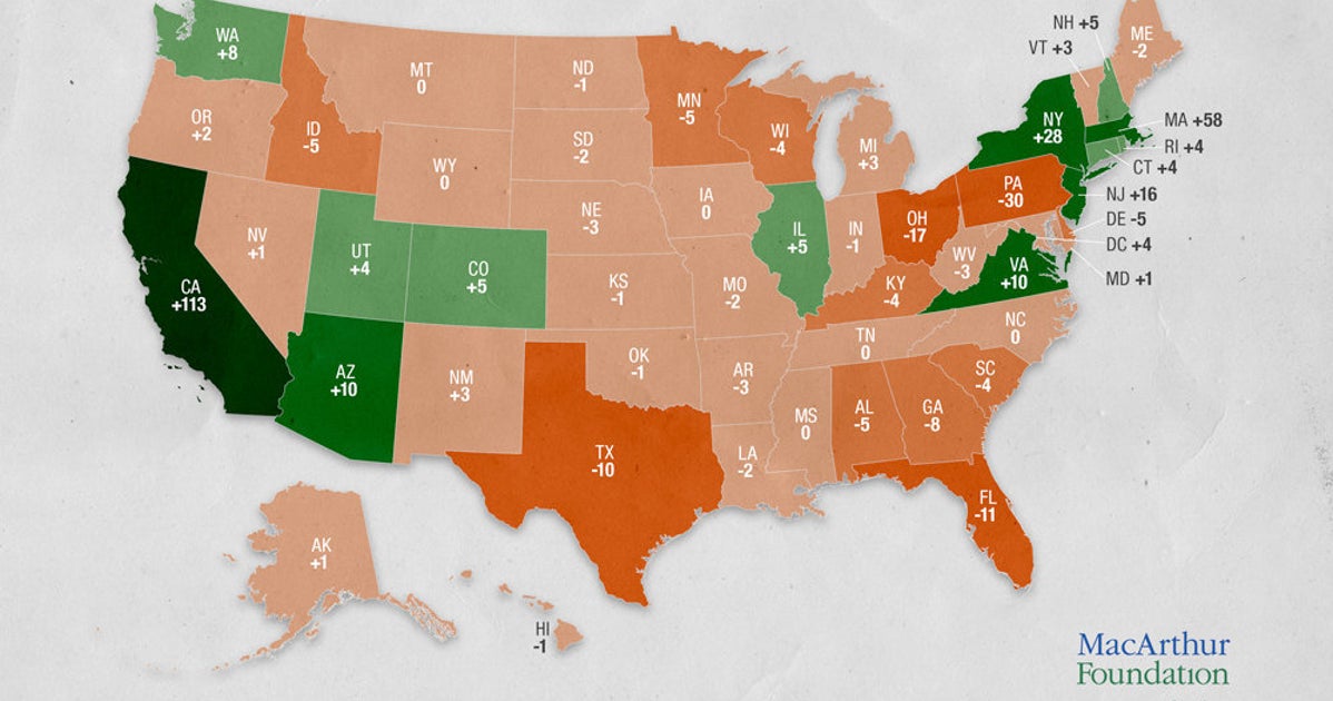 Most Macarthur 'geniuses' Live In California Or New York 