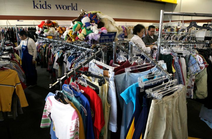 A Goodwill store in Los Angeles