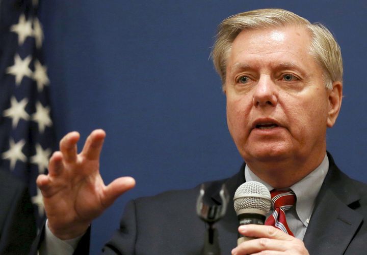 Sen. Lindsey Graham (R-S.C.) says that if Donald Trump is elected president, he might pursue a clean energy policy, but only if he believes it's a smart business move.