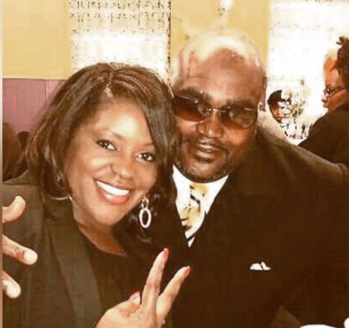 Terence Crutcher, right, with his sister Tiffany.