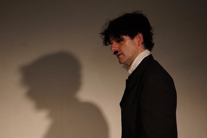 Actor Asier Kintana in character