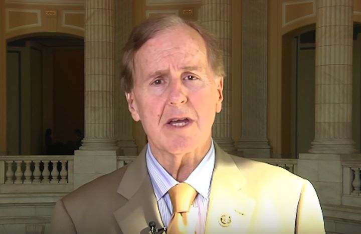 US Congressman Robert Pittenger has been criticised for saying Black Lives Matter protesters 'hate white people'