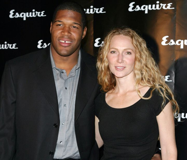 Michael Strahan and his second ex-wife Jean Muggli.