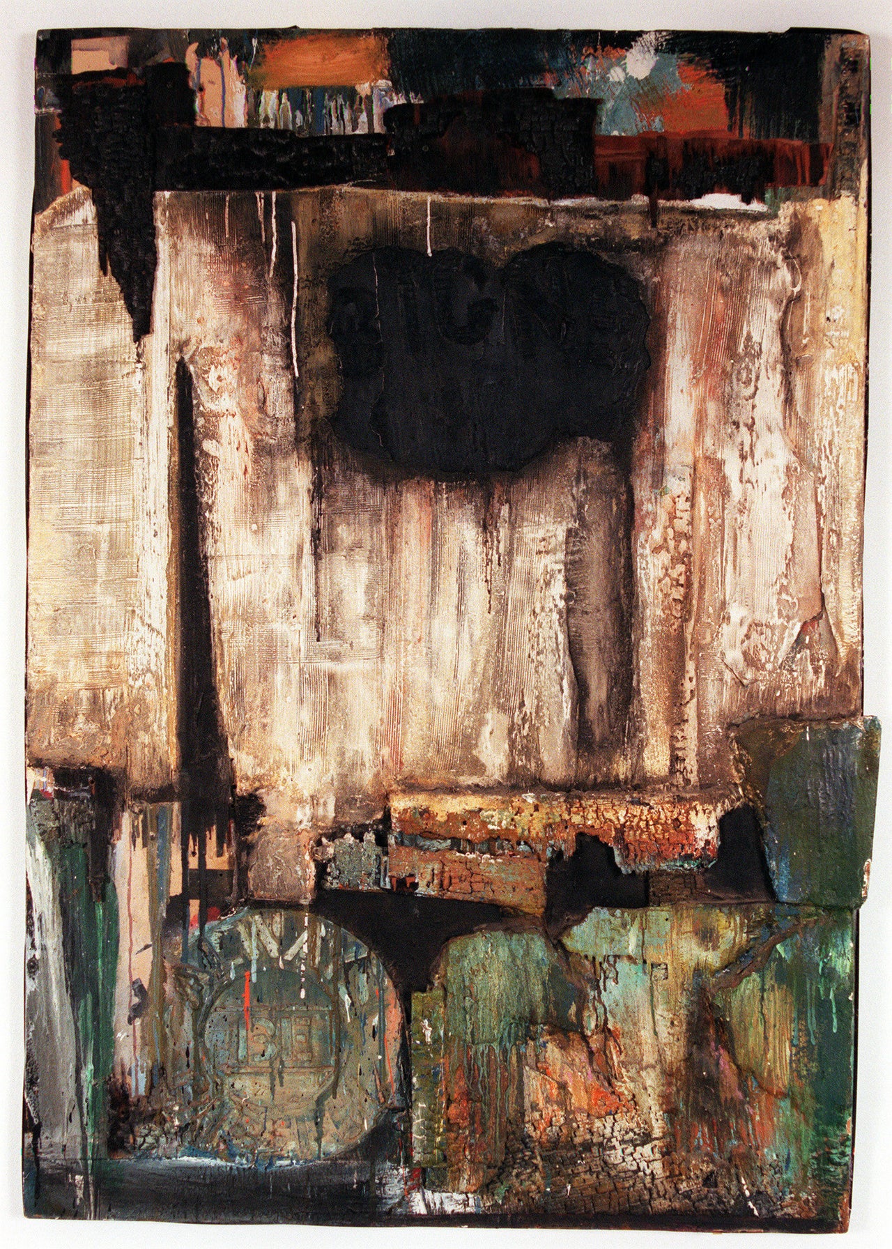 "Watts Riots" by Noah Purifoy, an artist Jones featured in her 2014 exhibition “Witness: Art and Civil Rights in the Sixties.”