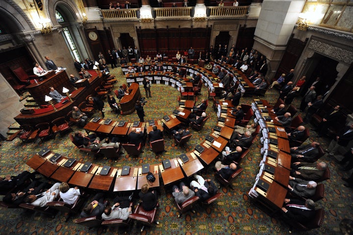 The New York State Senate is one of more than two dozen state legislative chambers Democrats hope to win control of in November.