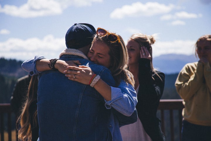 Twenty-five guests joined the couple to celebrate the big day.