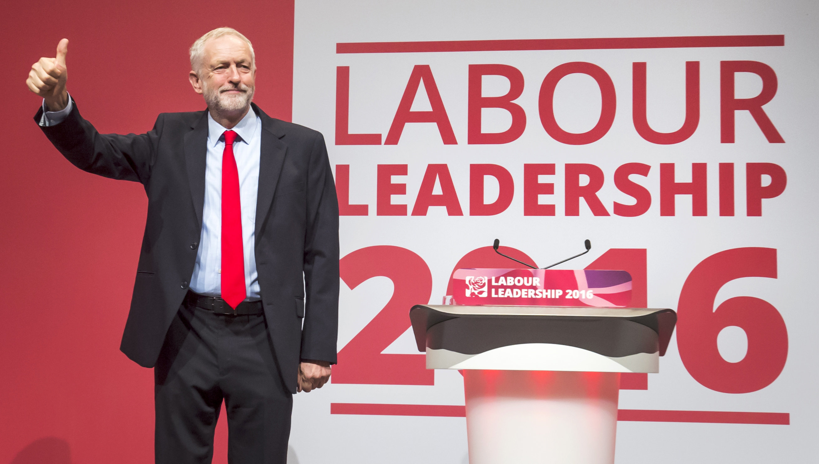 Jeremy Corbyn Re-Elected Labour Party Leader With Landslide Victory ...