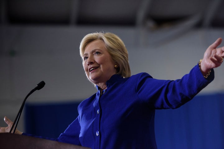 Hillary Clinton campaigned in Orlando, Florida on September 21, 2016.