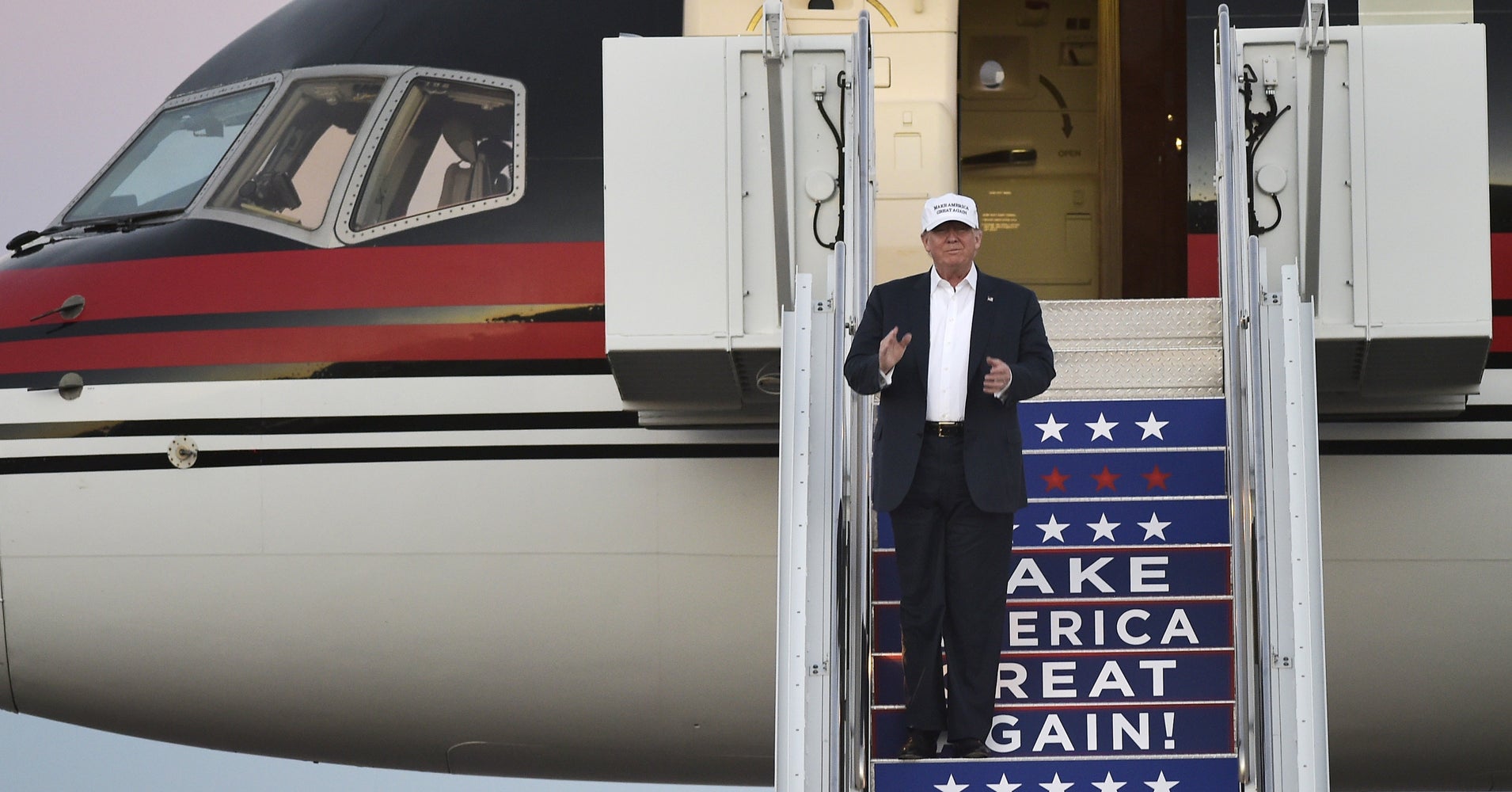 Trump Flies With Gold-Plated Bathroom Fixtures, And You’re Paying ...