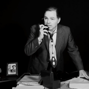 Phil Johnson and his co-star The Telephone