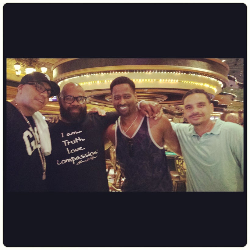 Black Men- Highschool friends in New Orleans 2015