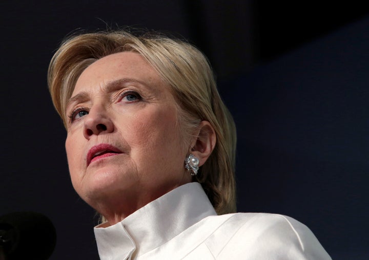 Democratic nominee Hillary Clinton speaks at the Congressional Black Caucus Foundation's Phoenix Awards Dinner in Washington,