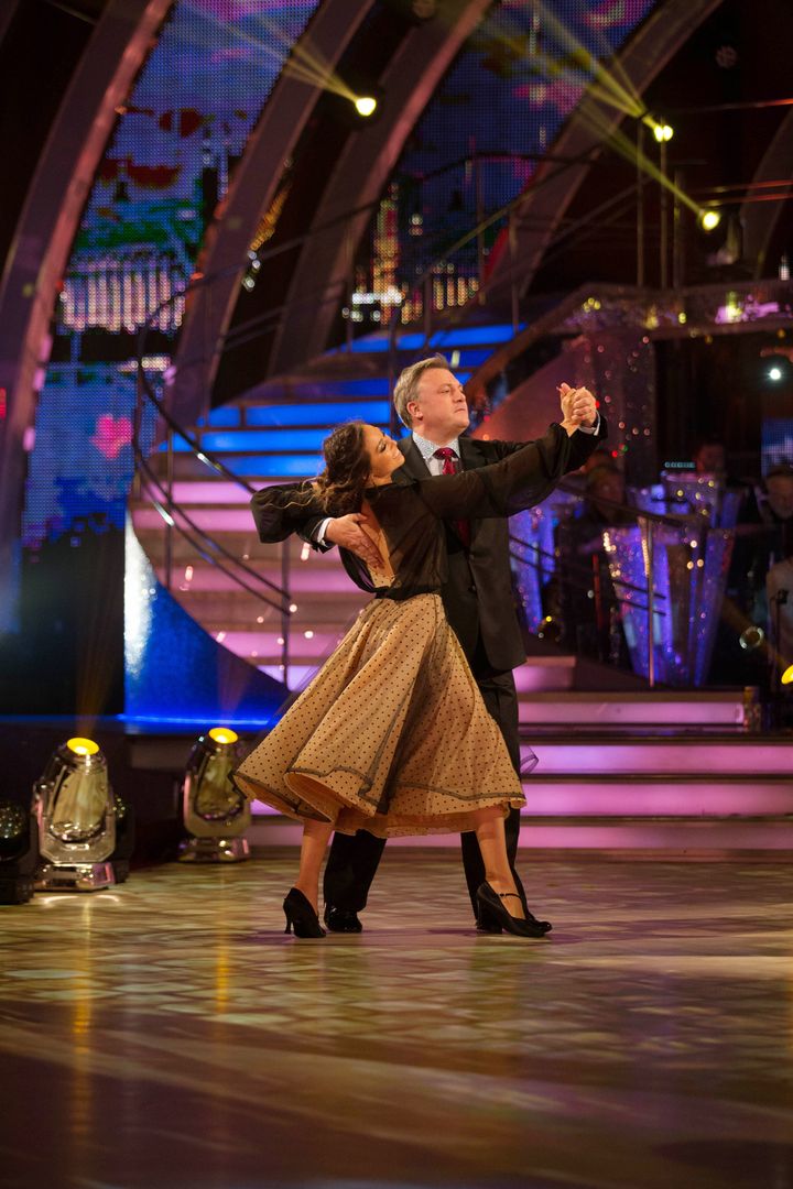 Ed Balls hits the 'Strictly' dance floor