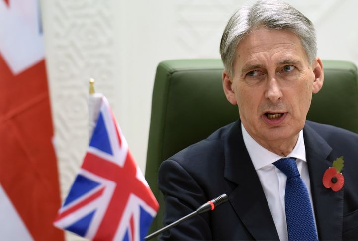 <strong>Chancellor Philip Hammond was also accused of not backing the 'emergency break'</strong>