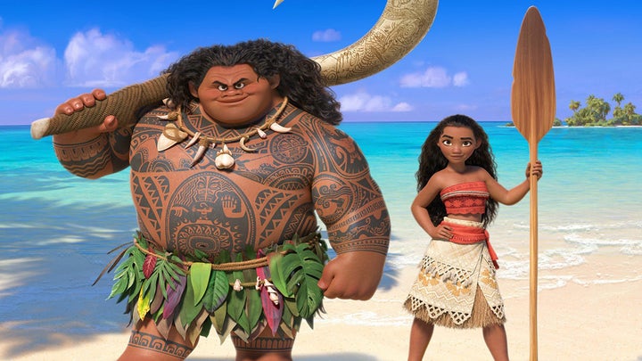 Moana (right)