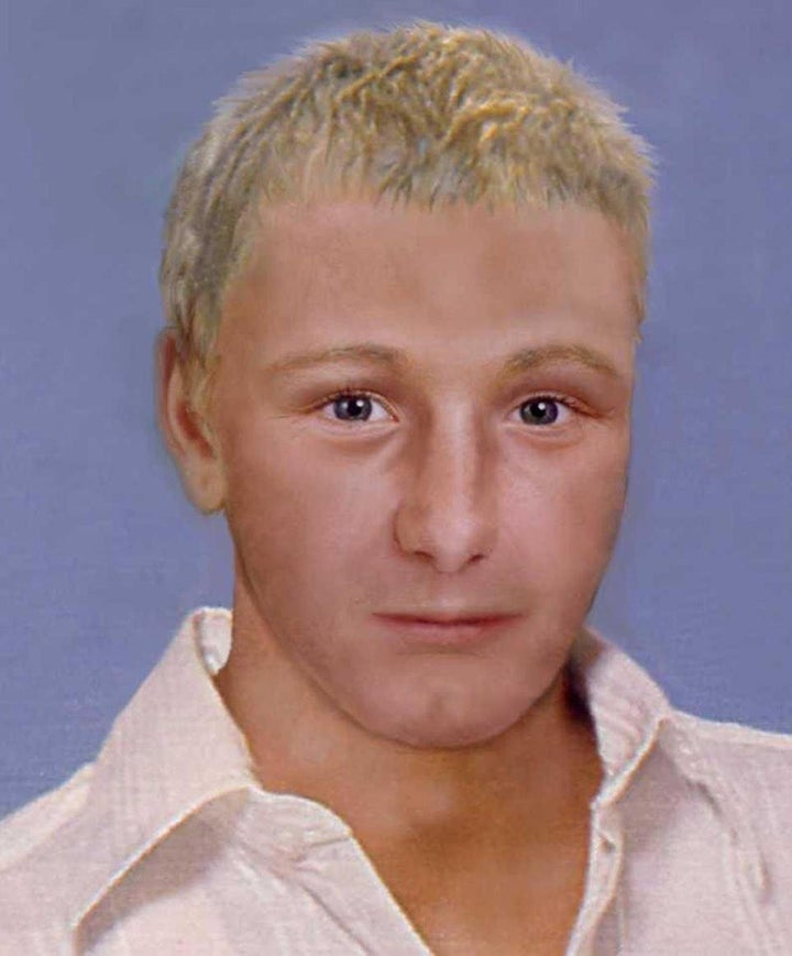 How Ben, who would now be 26, would have looked like at 18 according to a National Missing Person's Bureau image