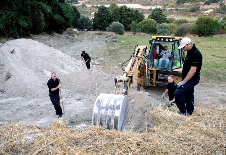 <strong>Police searched near to where ben went missing in 2012 but found nothing</strong>