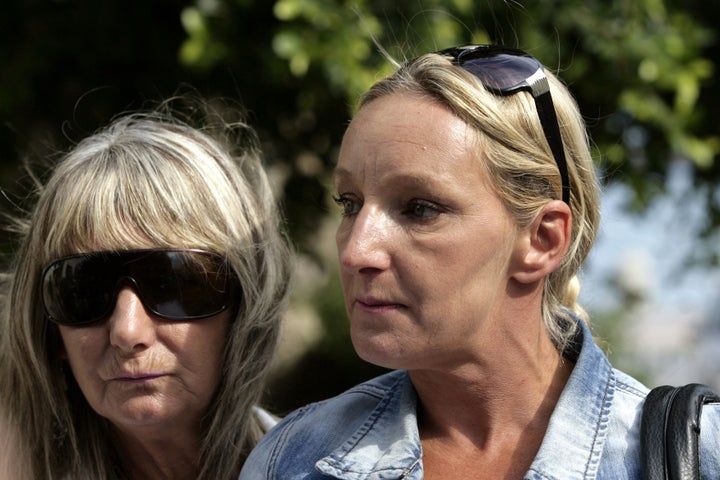 Ben Needham's grandmother Christine (L) and mother Kerry (R)