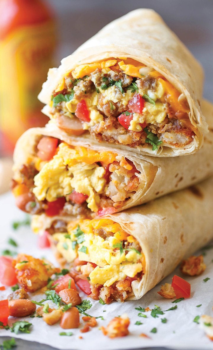 Avocado Breakfast Burrito. - Half Baked Harvest