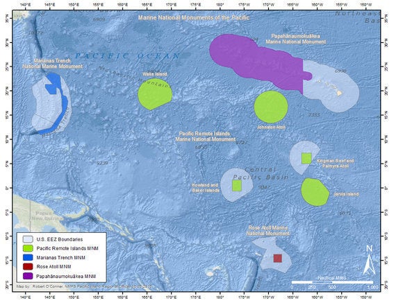 Pacific Marine National Monuments