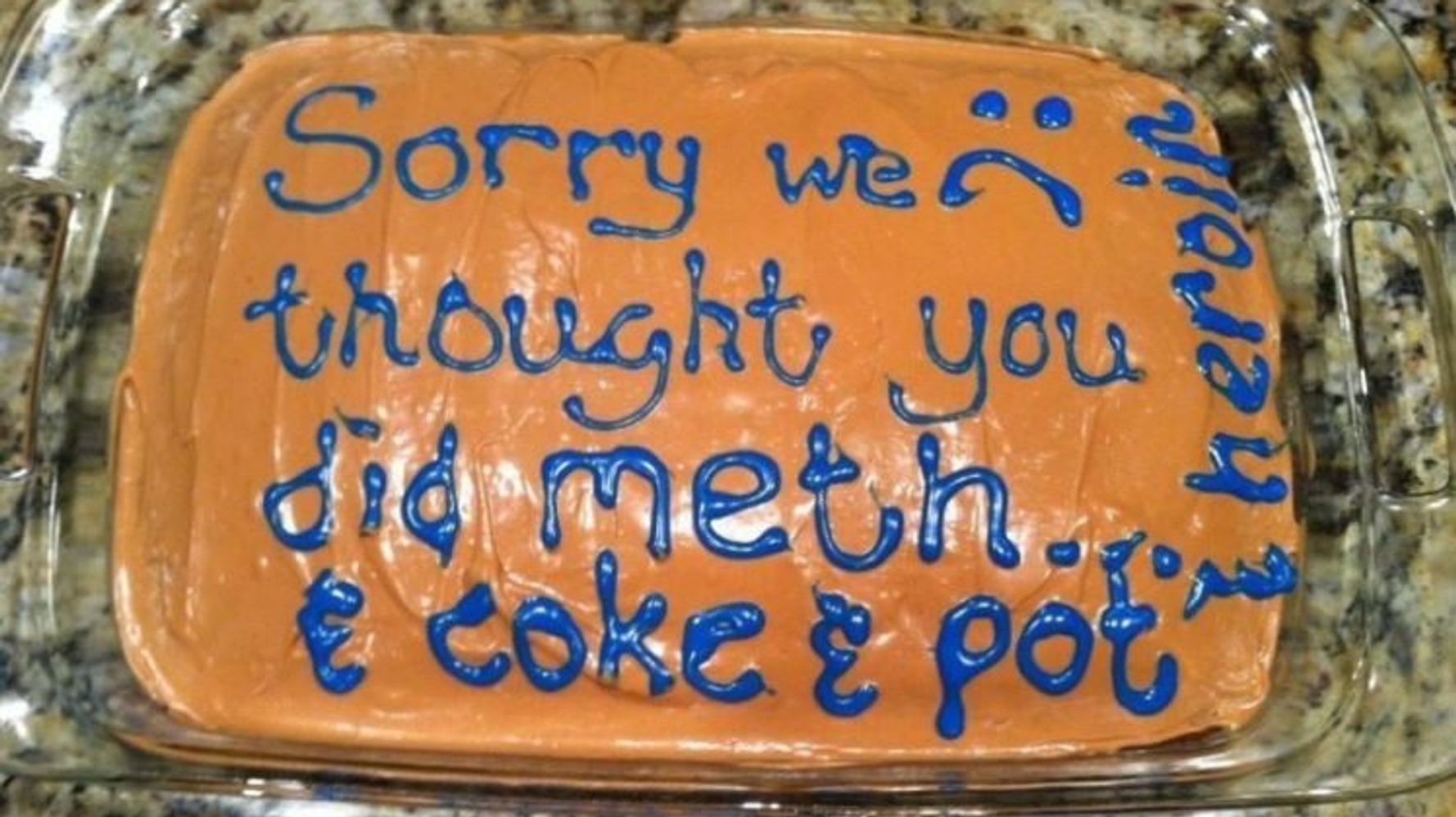 Mom Bakes Hilarious Apology Cake After Accusing Daughter Of Doing Drugs ...