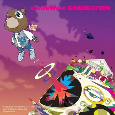 It reportedly took West and Murakami two to three years to land on a final design for West's graduation album art.