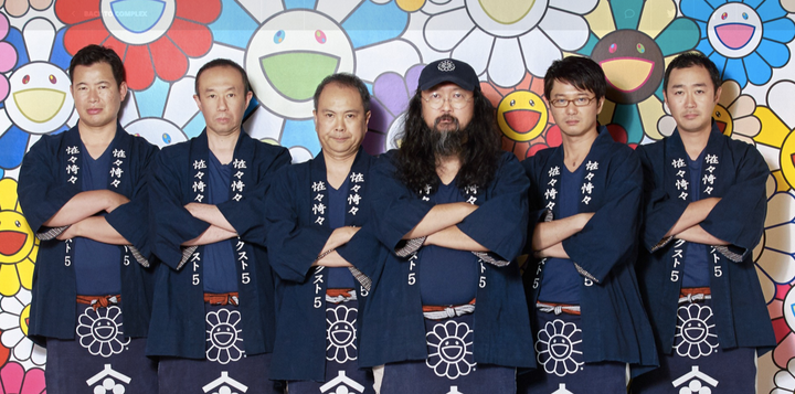 Murakami is a prolific collaborator; in addition to the Next 5 team, he has worked with Supreme, Vans, Louis Vuitton, Google