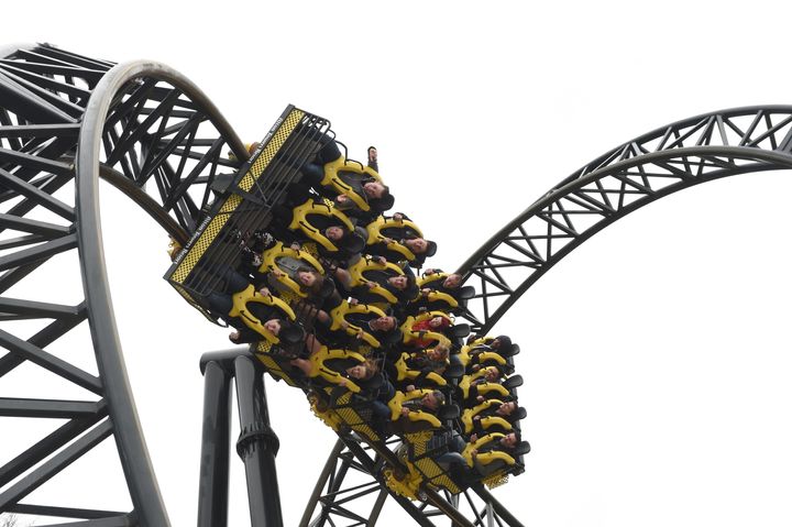 <strong>The Smiler ride, pictured in March of this year after it re-opened</strong>