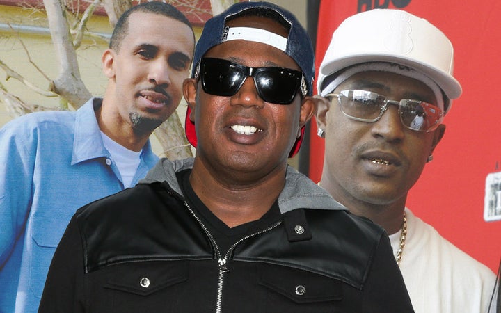 McKinley “Mac” Phipps Jr., Percy “Master P” Miller and Corey "C-Murder" Miller.