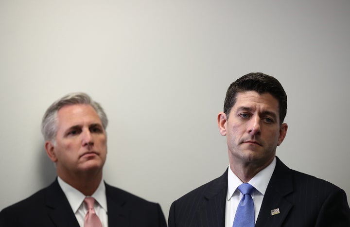 House Majority Leader Kevin McCarthy and House Speaker Paul Ryan promise they'll get to Flint later. 