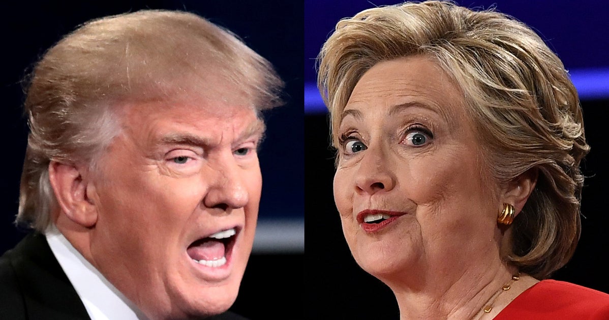 Trump And Clinton Face Off In First Debate, But Whose Face Won ...