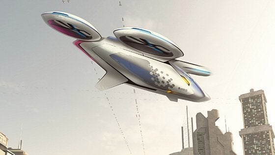 Airbus's CityAirbus concept. 