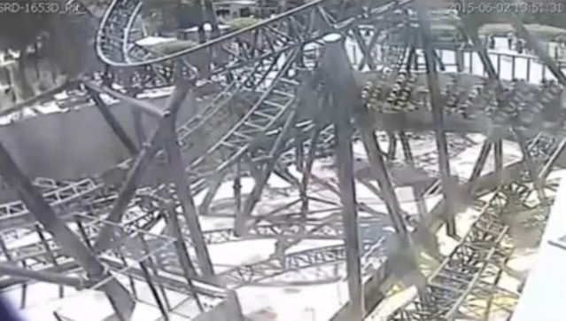 <strong>Footage of the Smiler crash was released in court </strong>