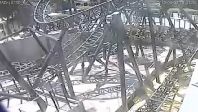 Footage of the Smiler crash was released in court 