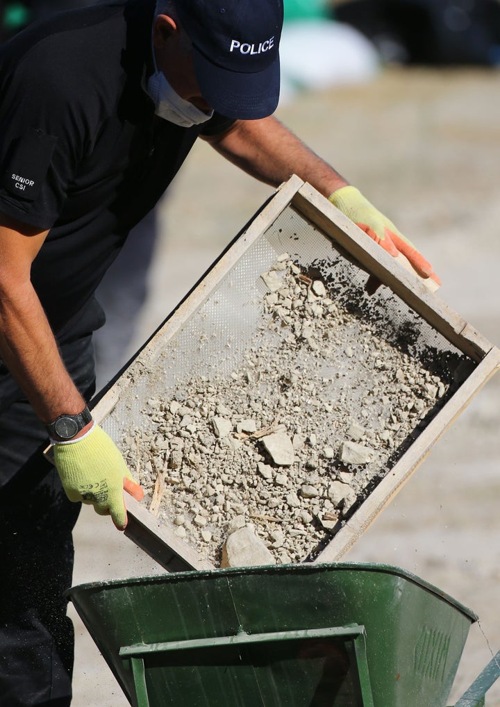 A vast number of animal bones have been found 