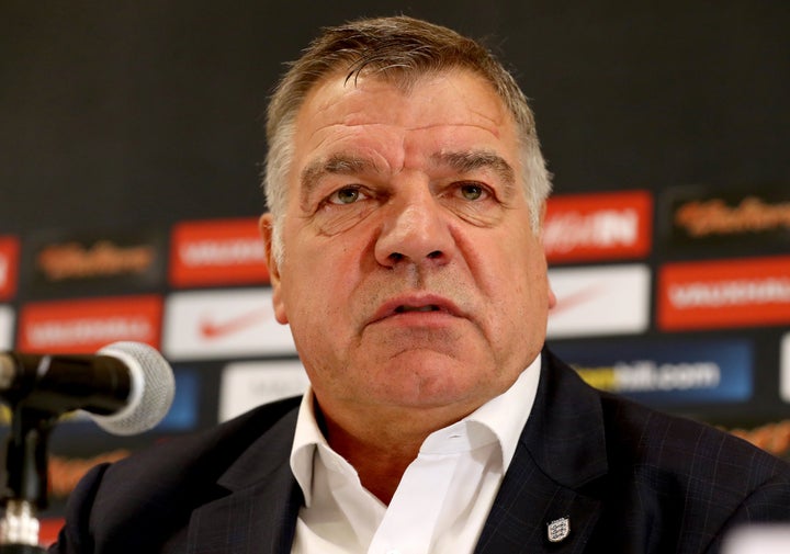 On the brink: The future of England Manager Sam Allardyce hangs in the balance after a newspaper sting. 