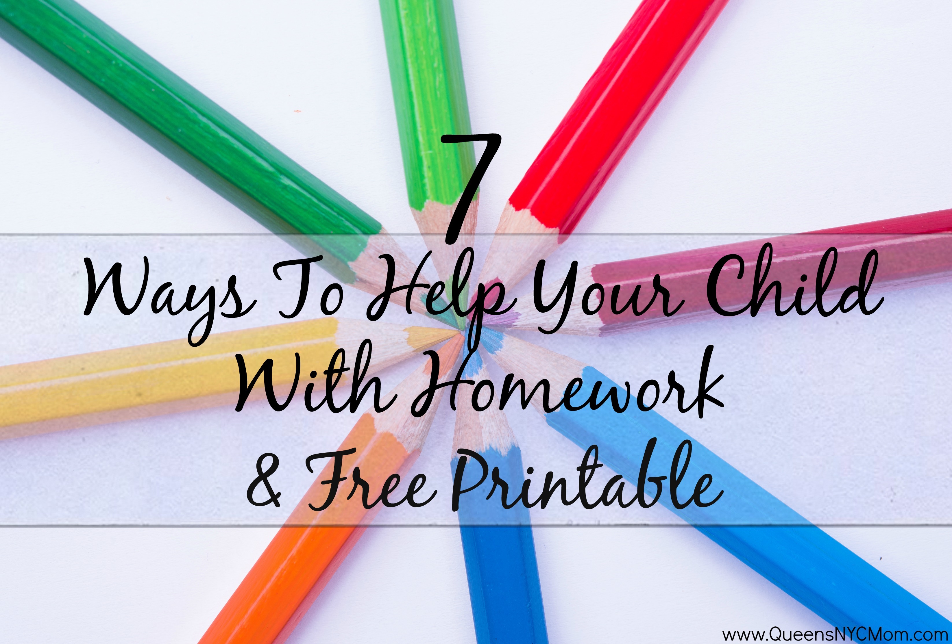 7 Ways To Help Your Child With Homework And Free Printables | HuffPost ...