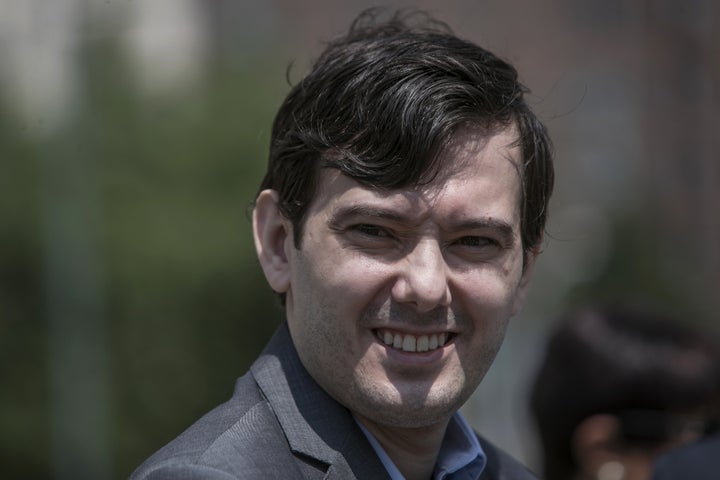 Martin Shkreli is auctioning off the chance to punch him in the face.