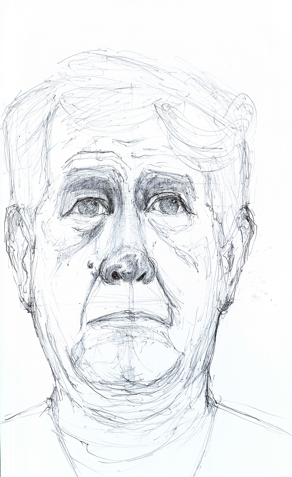 José Alvarez (D.O.P.A.) Luis, Mexico, 2012, Ballpoint pen on paper