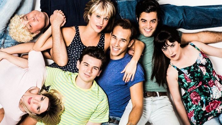 The cast of "90210! The Musical"