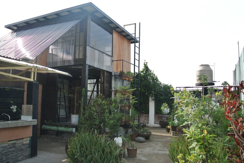 The Jewel Box project, designed and built in 90 days during an architectural residency in Guatemala City.