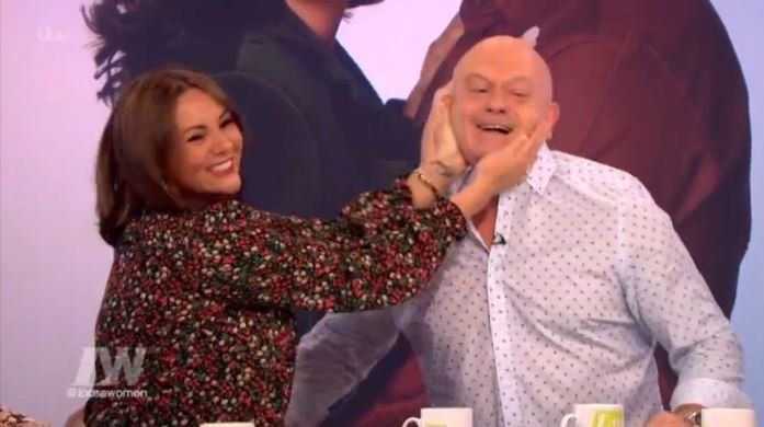 Martine McCutcheon and Ross Kemp appeared on 'Loose Women' together