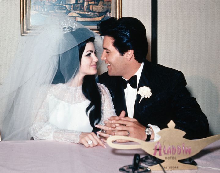 Priscilla and Elvis married in 1967