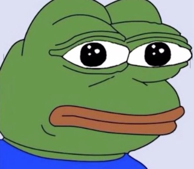 Pepe has been branded as a hate symbol 