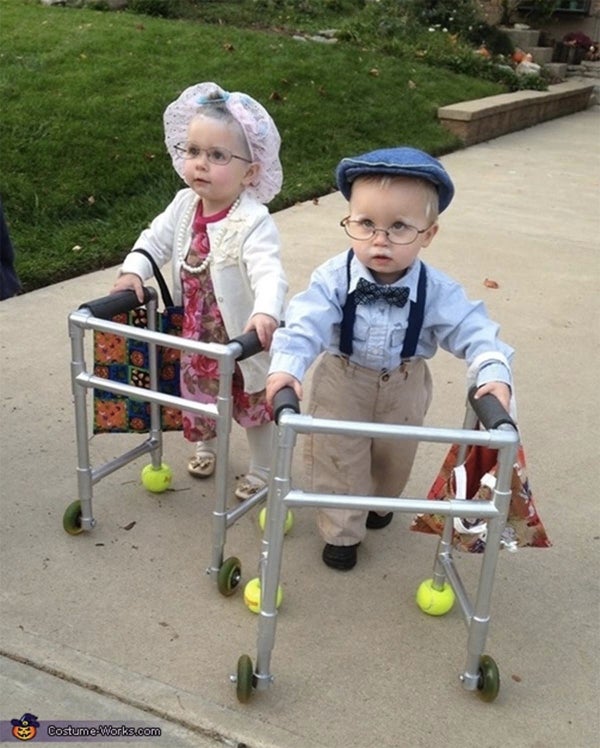 Just 20 Photos Of Kids Dressed As Old People ‘Cause It's Ridiculously