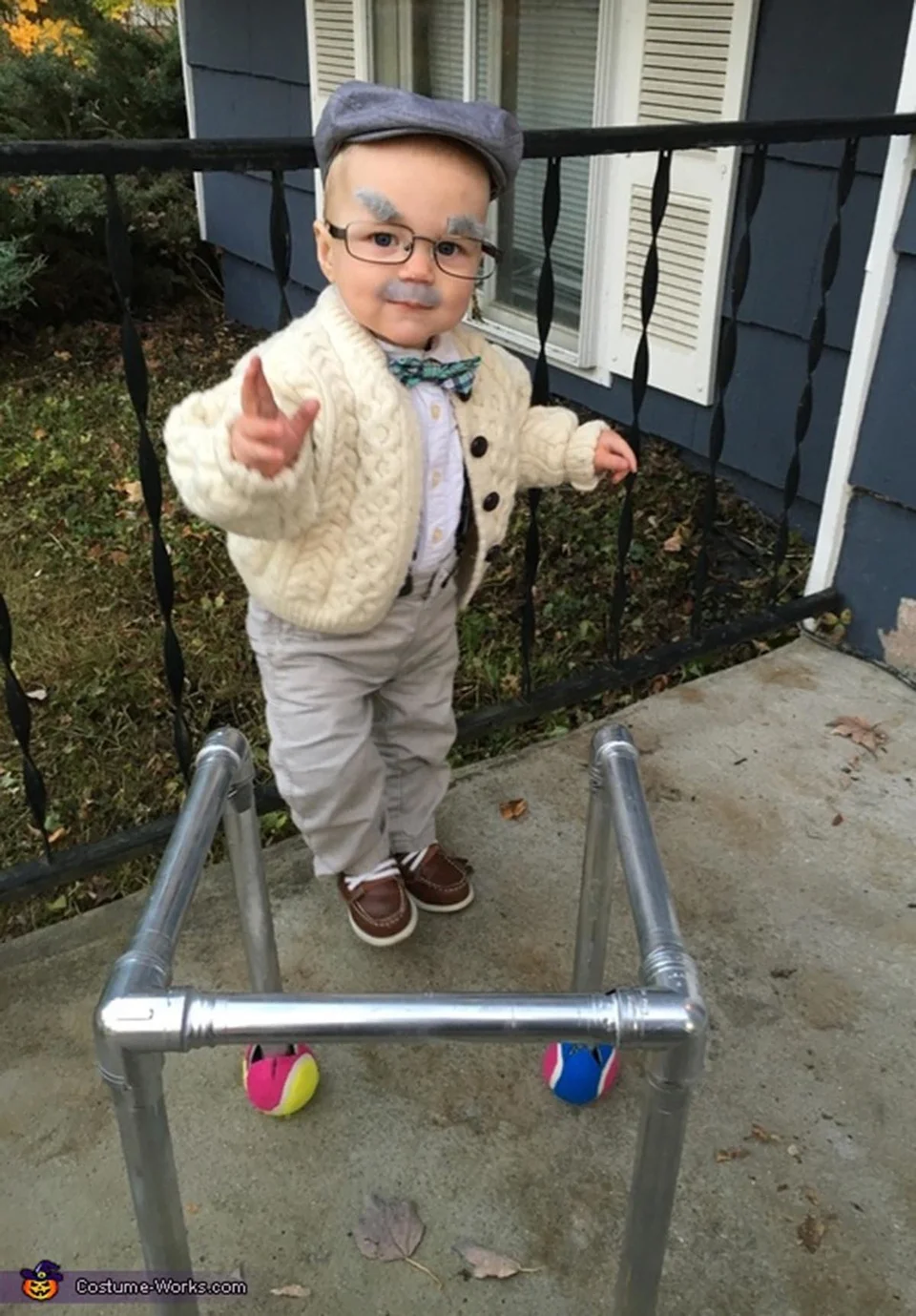 Baby boy store old man costume