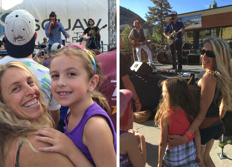 Our family enjoying live music together with The Revivalists and The Mother Hips