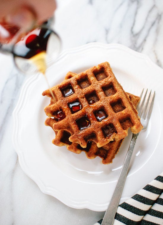 Gluten-Free Pumpkin Spice Waffles